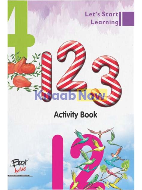 Lets Start Learning 123 Activity Book Kitaabnow