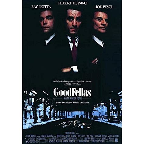 Poster Martin Scorseses Goodfellas Three Decades Of Life In The