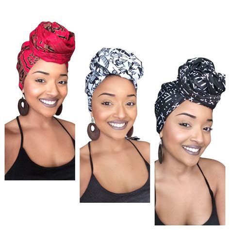 African Headwrap Kente Scarves Ankara Headwraps Kente Hair Wraps Head Wraps Head Wrap Styles