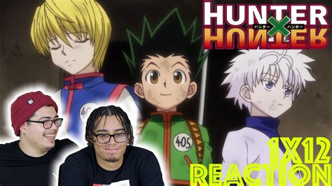 Hunter X Hunter 1x12 Reaction Last X Test Of X Resolve Youtube