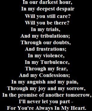 I was there for you in your darkest times. Pin on Sayings