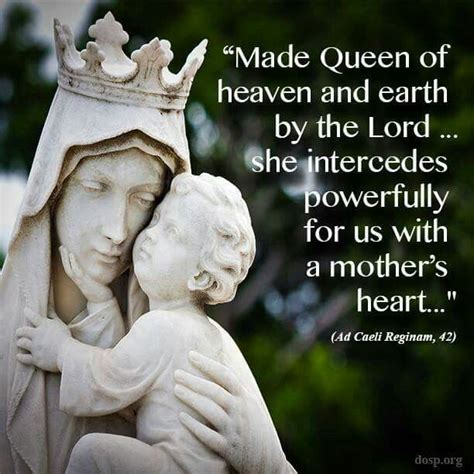 Today August 22 We Celebrate The Queenship Of The Blessed Virgin Mary