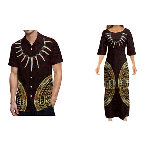 Polynesian Tribal Clothing Polynesian Tribal Clothes Tattoo Printed