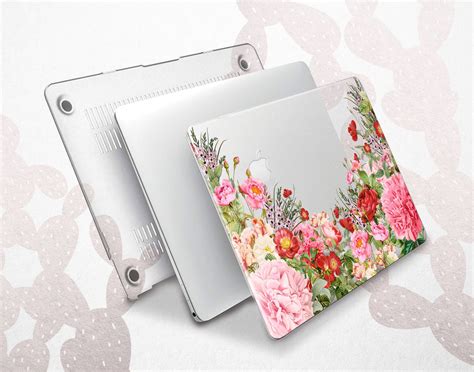 Flowers Garden Macbook Pro 16 15 13 Inch Pretty Macbook Air 13 Etsy