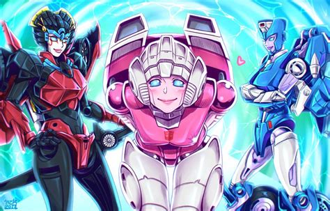 Tflegends Female Autobots By K On Deviantart Transformers Artwork