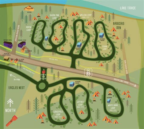 Camp Richardson Campground Map Sexiz Pix
