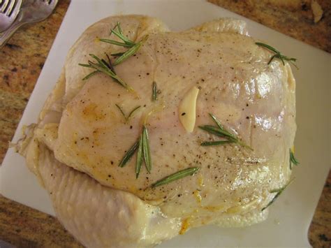 Marinating chicken infuses it with flavor and keeps it moist while you cook it. Rosemary Citrus Roast Chicken (overnight marinade) with ...