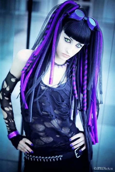Cyber Goth Beauty Dark Beauty Grunge Fashion Gothic Fashion