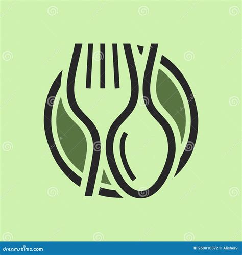 Catering Food Service Sign Stock Vector Illustration Of Lunch 260010372
