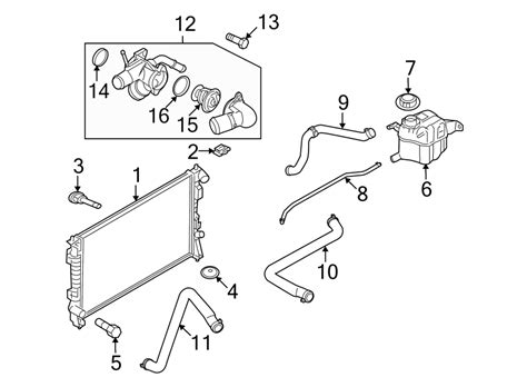 Ford Taurus Cooling System Diagram