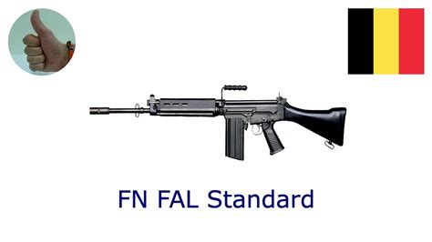 Fn Fal Standard Fusil Automatique Léger 762 Nato 762x51 Mm308