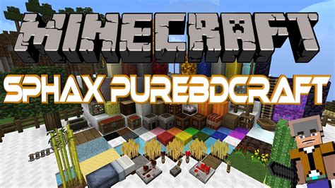 Minecraft Sphax Purebdcraft Resourepack Review Comic Style In