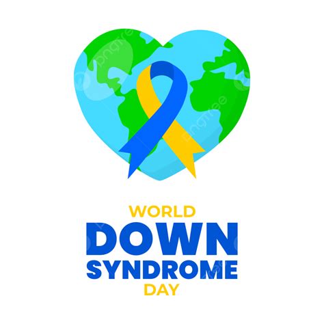 Gambar Poster Ilustrasi Hari Down Syndrome Dunia Yang Digambar Tangan