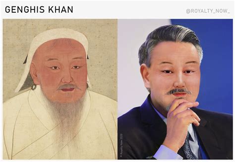 Genghis Khan History Famous Portraits Genghis Khan