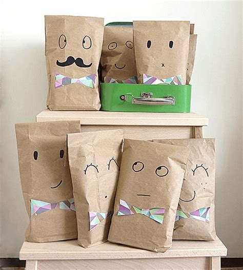 10 Ideas Para Envolver Regalos Paper Bag Crafts Diy Party Bags