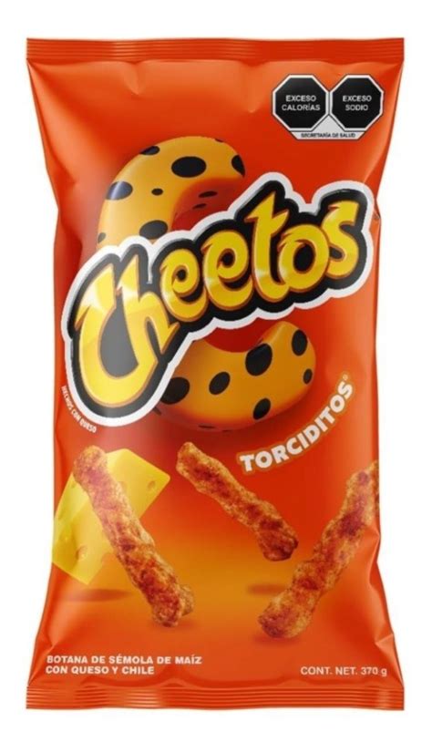 Cheetos Torciditos Torciditos Sabor Queso Y Chile 370g 5pzas Envío Gratis