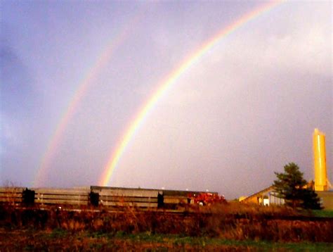 Double Rainbow Rural Harvey County Kansas Might Have Newton Harvey