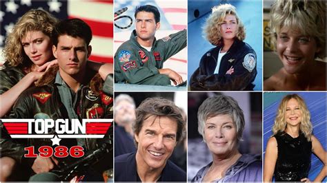 Top Gun 1986 Cast Then And Now Real Name And Role Name Youtube