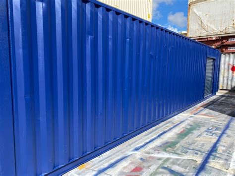40ft Hc Used Refurbished Shipping Container With Roller Doors Abc