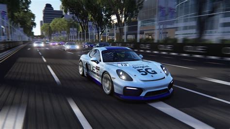 Assetto Corsa Porsche Cayman GT4 Clubsport Orchard Road Street