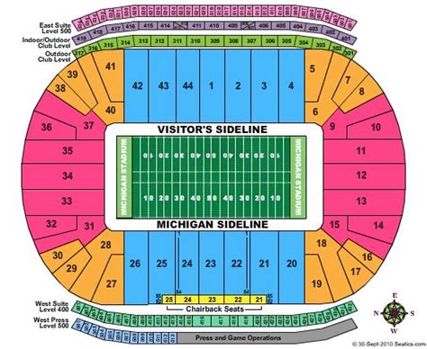 Michigan State University Football Stadium Seating Chart