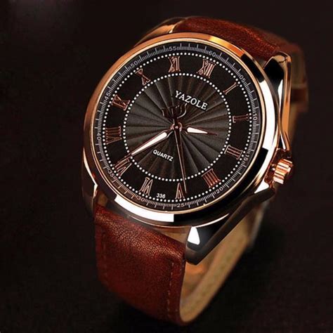 Buy Luxury Crocodile Leather Watch Analog Quarzt Wirst Watches At