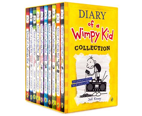 Diary Of A Wimpy Kid 10 Book Collection Nz