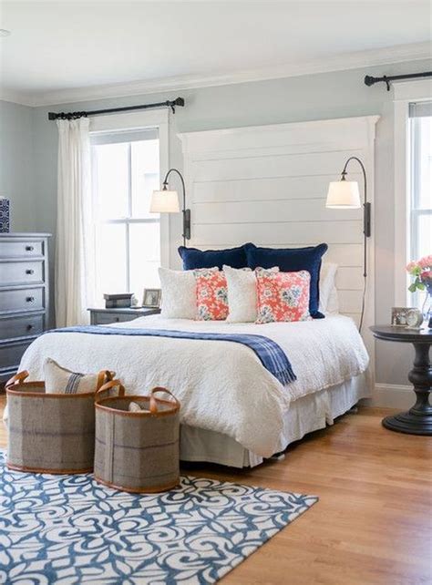 75 Coastal Beach Master Bedroom Decorating Ideas In 2020 Farmhouse