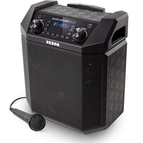 Ion Audio Block Rocker Plus Portable Bluetooth Speaker 100w W