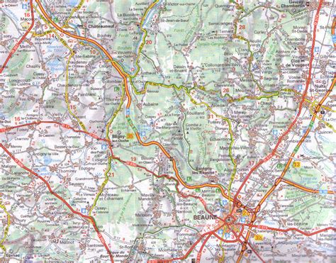 Burgundy 519 France Michelin Map Buy Map Of Burgundy Mapworld