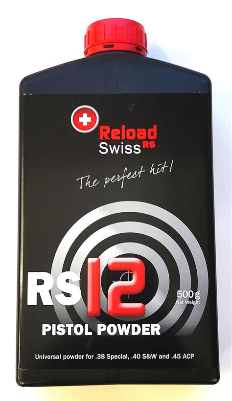 Reload Swiss Rs 12 500gr Tg Shooting Hunting Outdoor