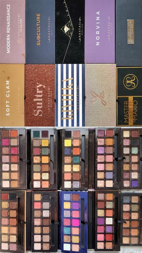 All Of My Abh Palettes Aka The Og Staples Of My Collection R
