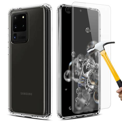 Nothing says, i love my smartphone more than a case that shields it from accidental damage. For Samsung Galaxy S20 Ultra Plus 5G Case Cover+Tempered ...