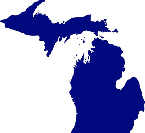 Map Of Lower Michigan Usa