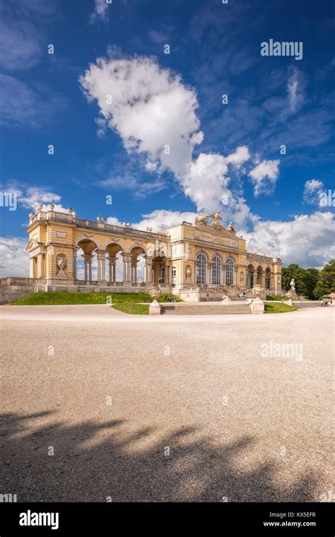 Famous Gloriette In Schonbrunn Palace Vienna Austria Stock Photo Alamy