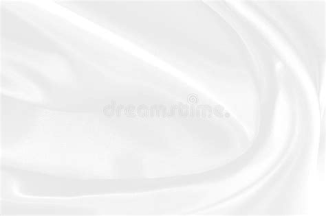 White Satin Fabric As Background Texture Design Stock Illustration