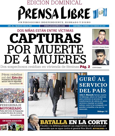 Pdf03022013 By Prensa Libre Issuu