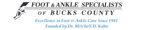 Foot And Ankle Specialists Of Bucks County Bensalem Pa Podiatrist