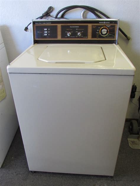 Lot Detail General Electric Heavy Duty Large Capacity Washing Machine