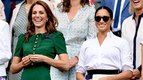 Kate Middleton And Meghan Markle Were Wimbledons Chicest Pair