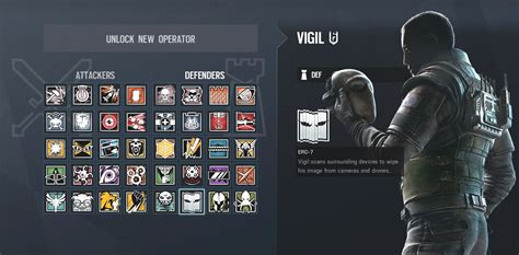 Rainbow Six Siege Vigil What He Can Do And How To Use Him Rock Paper