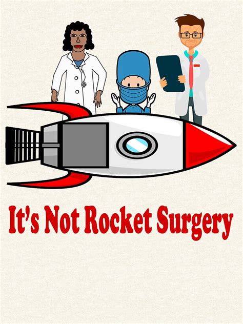 Its Not Rocket Surgery Pullover Hoodie By Kevingaco Redbubble
