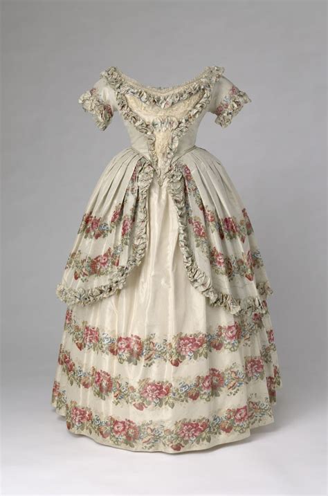 Evening Dress Of Queen Victoria 1851 From The Royal Collection