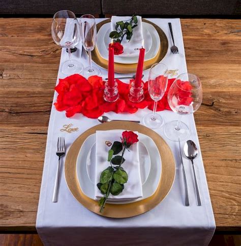 In a month we'll celebrate the most romantic holiday of the year! Romantic Dinner Ideas - HAJAR FRESH | Romantic dinner ...