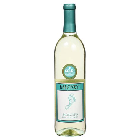 Barefoot Moscato Wine Sweet White Wine 750 Ml White Wine Meijer