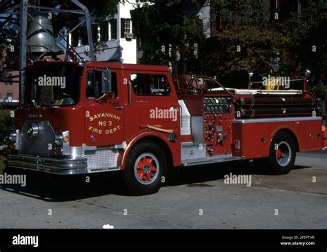 Mack Cf Model Baker 75 Foot Tower Ladder Hi Res Stock Photography And