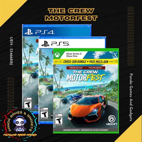 The Crew Motorfest Ps4ps5xbox X Video Gaming Video Games
