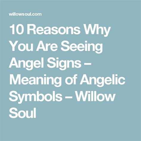 13 Common Angel Signs And Their Meanings Divine Symbols Of Support