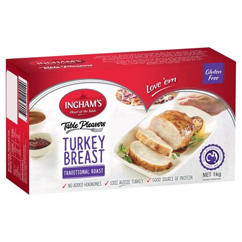 Inghams Enterprises Pty Ltd Ingham S Turkey Breast Roast 1kg
