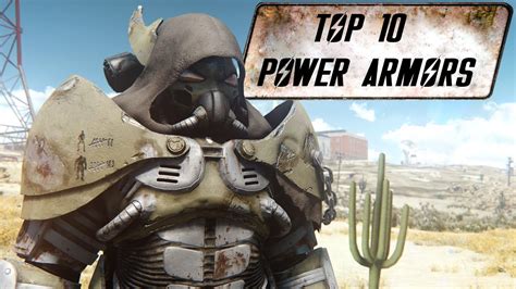 Fallout 4 Top 10 Power Armor Mods Pc And Xbox Youtube